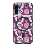 Huawei P30 Pro suojakuoret - Purple Teddy Bear
