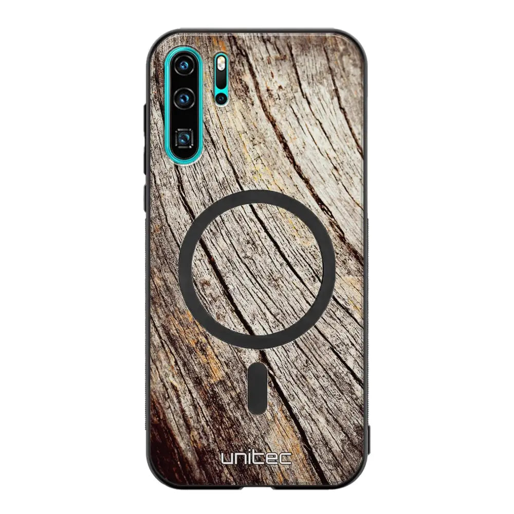 Huawei P30 Pro suojakuoret - Wooden Stump