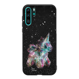 Huawei P30 Pro unicorn suojakuoret - Valkoinen - Noora Kämppi - Ei