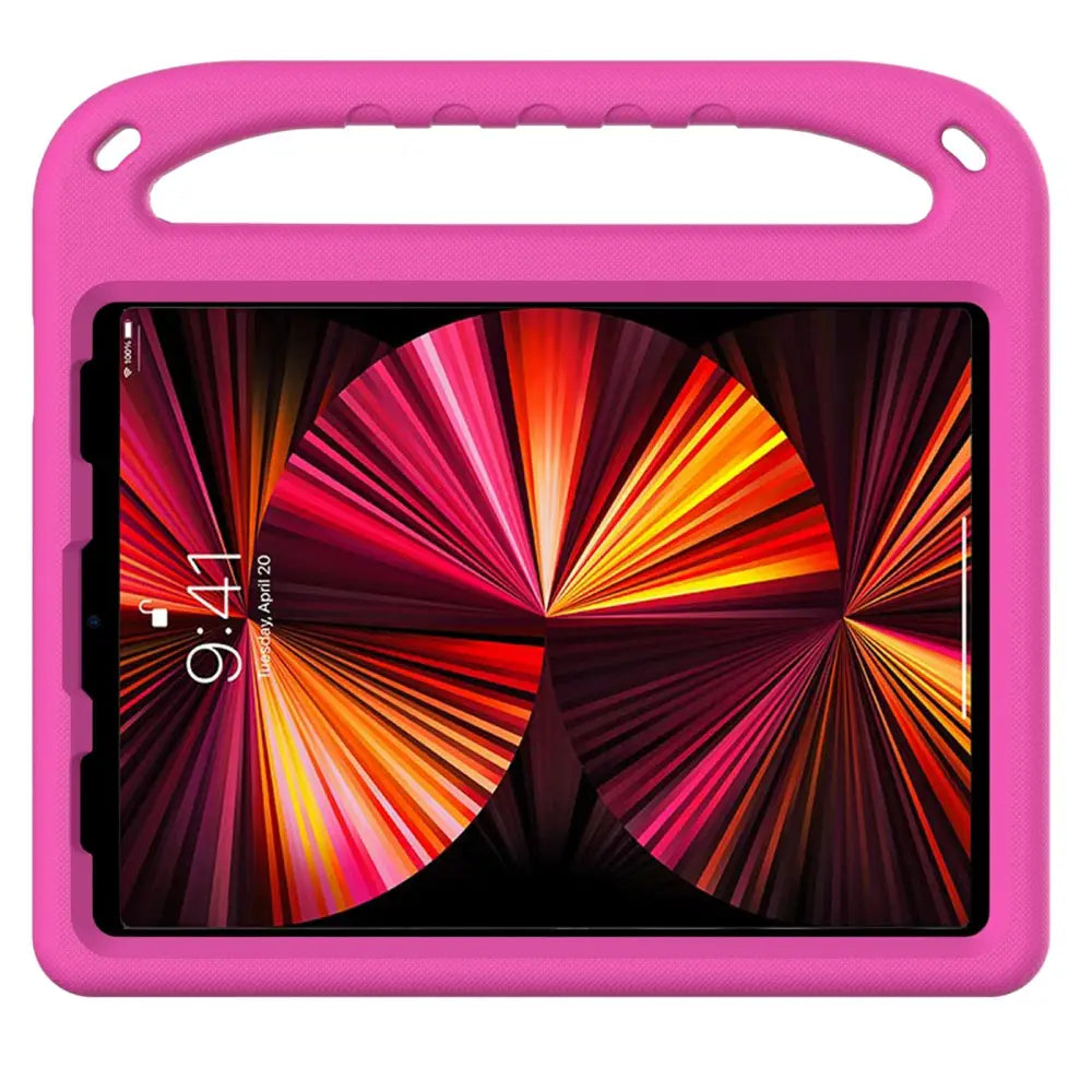 iPad Pro 11 / Air 2020 / Air 2022 10.9 Lasten iskunkestävä Suojakotelo - pinkki