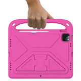 iPad Pro 11 / Air 2020 / Air 2022 10.9 Lasten iskunkestävä Suojakotelo - pinkki