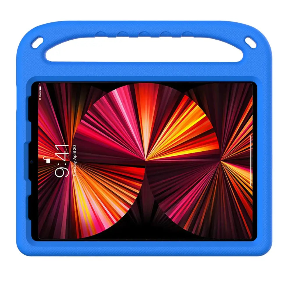 iPad Pro 11 / Air 2020 / Air 2022 10.9 Lasten iskunkestävä Suojakotelo - sininen