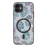 iPhone 11 kukka suojakuoret - Monstera Texture