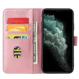 iPhone 11 Lompakko suojakotelo Ruusukulta