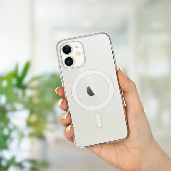 iPhone 11 MagSafe suojakuori Läpinäkyvä