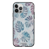 iPhone 11 Pro Max kukka suojakuoret - Monstera Texture - Ei