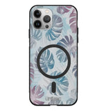 iPhone 11 Pro Max kukka suojakuoret - Monstera Texture