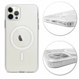 iPhone 11 Pro Max MagSafe suojakuori Läpinäkyvä