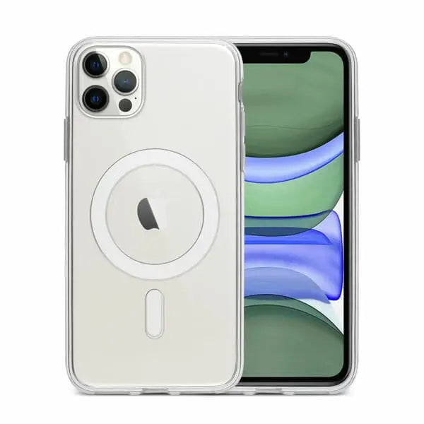iPhone 11 Pro Max MagSafe suojakuori Läpinäkyvä