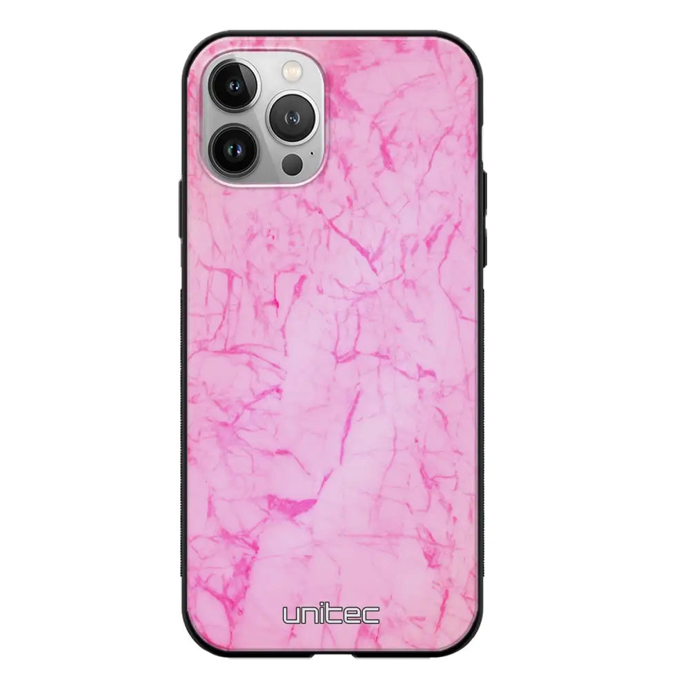 iPhone 11 Pro Max marmori suojakuoret - Light Pink Marble - Ei