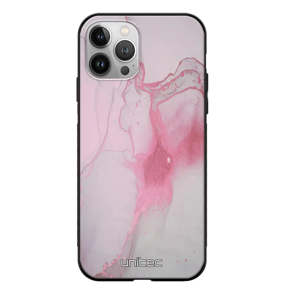 iPhone 11 Pro Max marmori suojakuoret - Pink Pok Rie - Ei