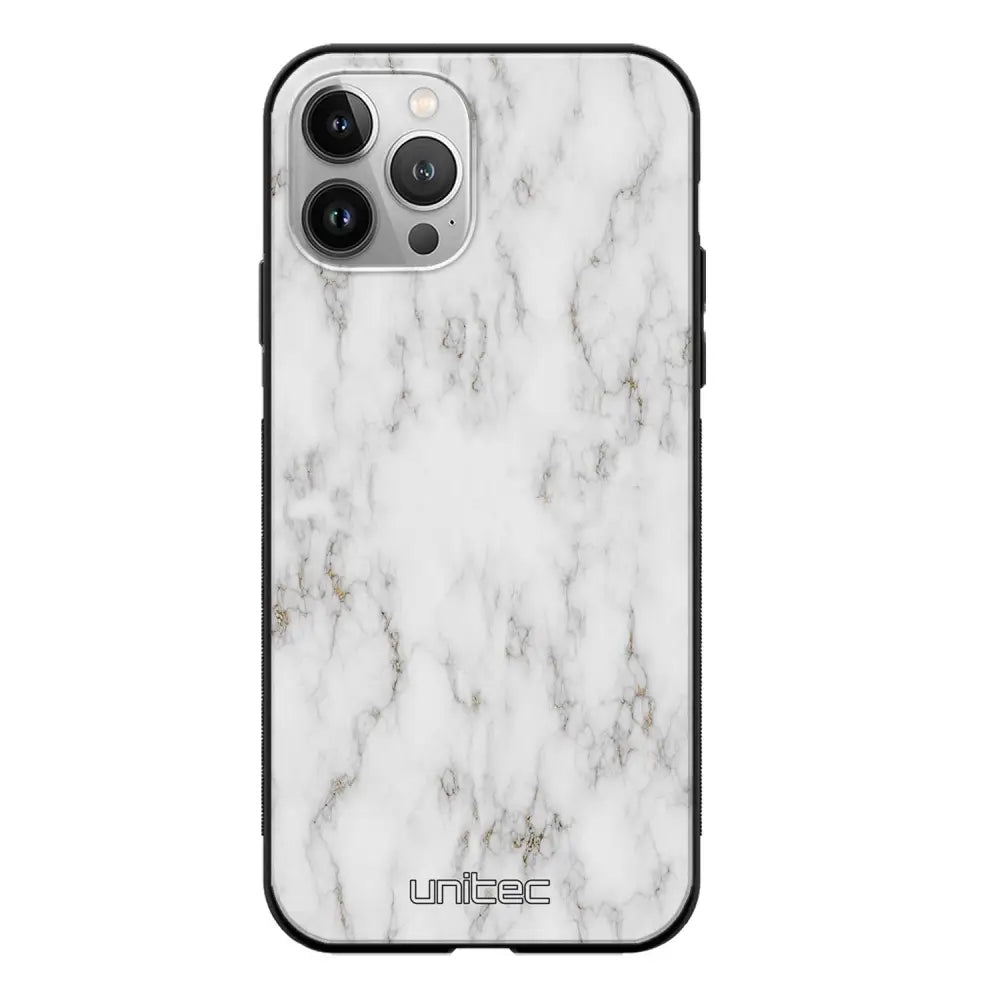 iPhone 11 Pro Max marmori suojakuoret - White Marble - Ei