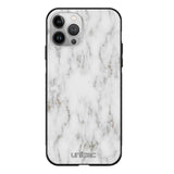 iPhone 11 Pro Max marmori suojakuoret - White Marble - Ei