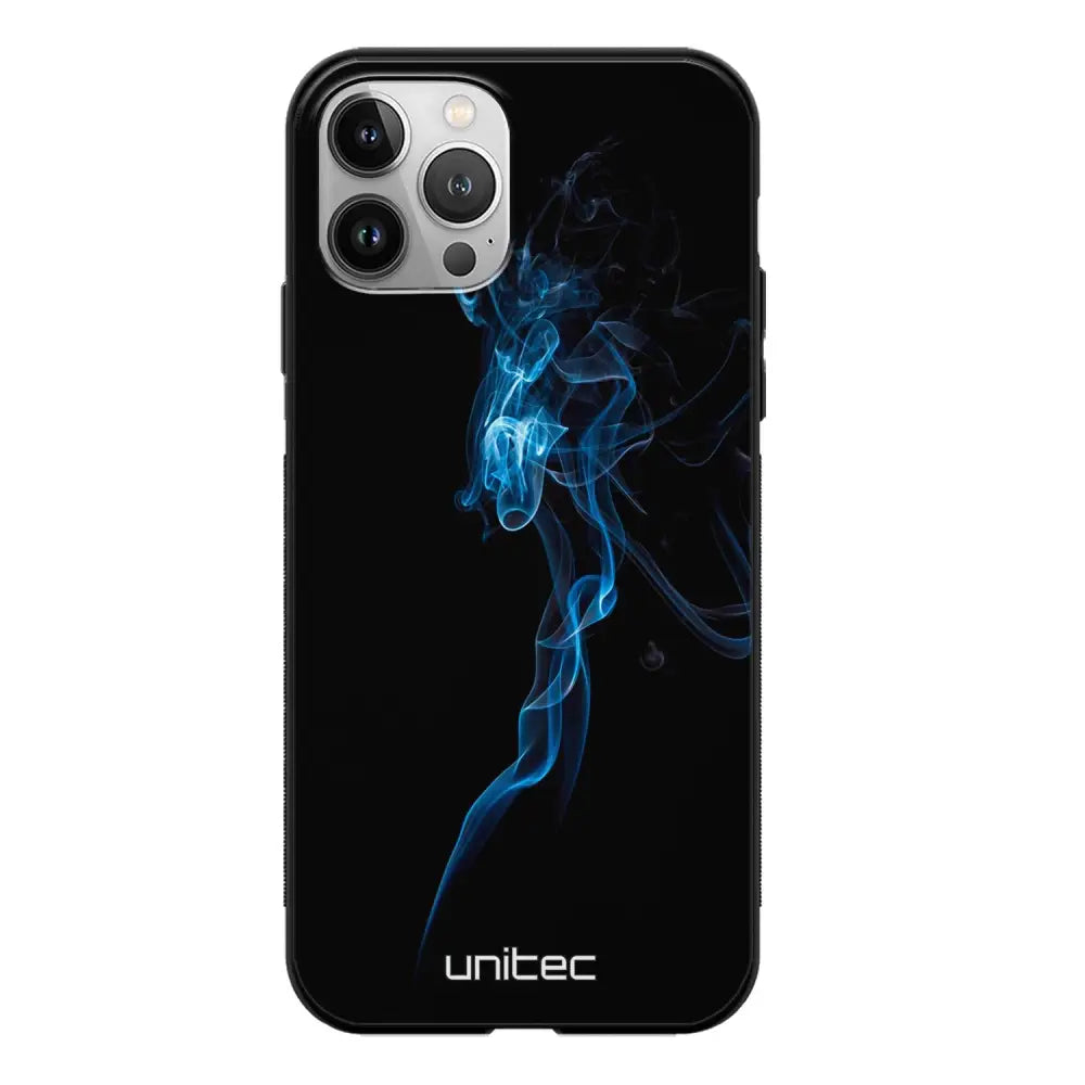 iPhone 11 Pro Max suojakuoret - Blue Smoke On Black - Ei