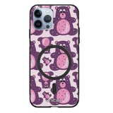 iPhone 11 Pro suojakuoret - Purple Teddy Bear