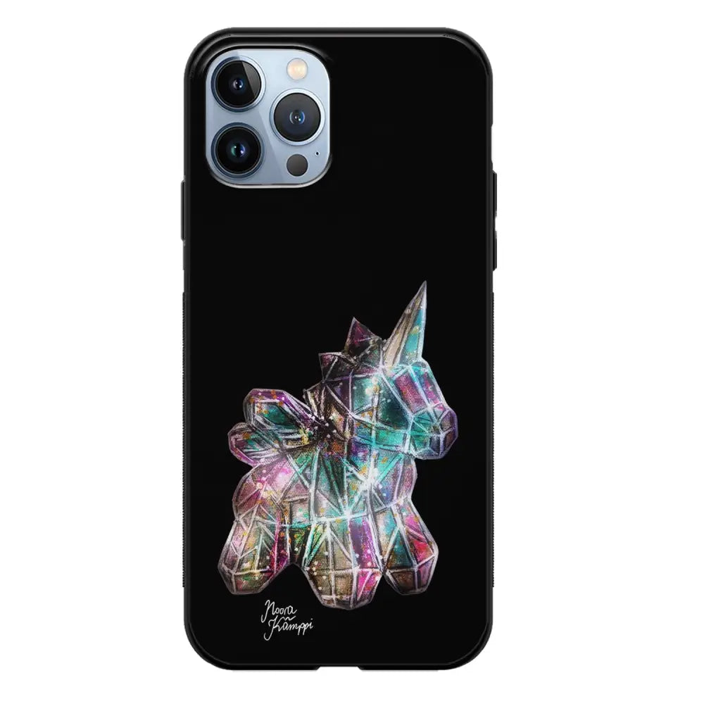 iPhone 11 Pro unicorn suojakuoret - Musta - Noora Kämppi - Ei