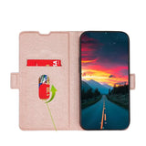 iPhone 11 Pro / XS / X Lompakko Suojakotelo - Ruusukulta