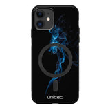 iPhone 11 suojakuoret - Blue Smoke On Black