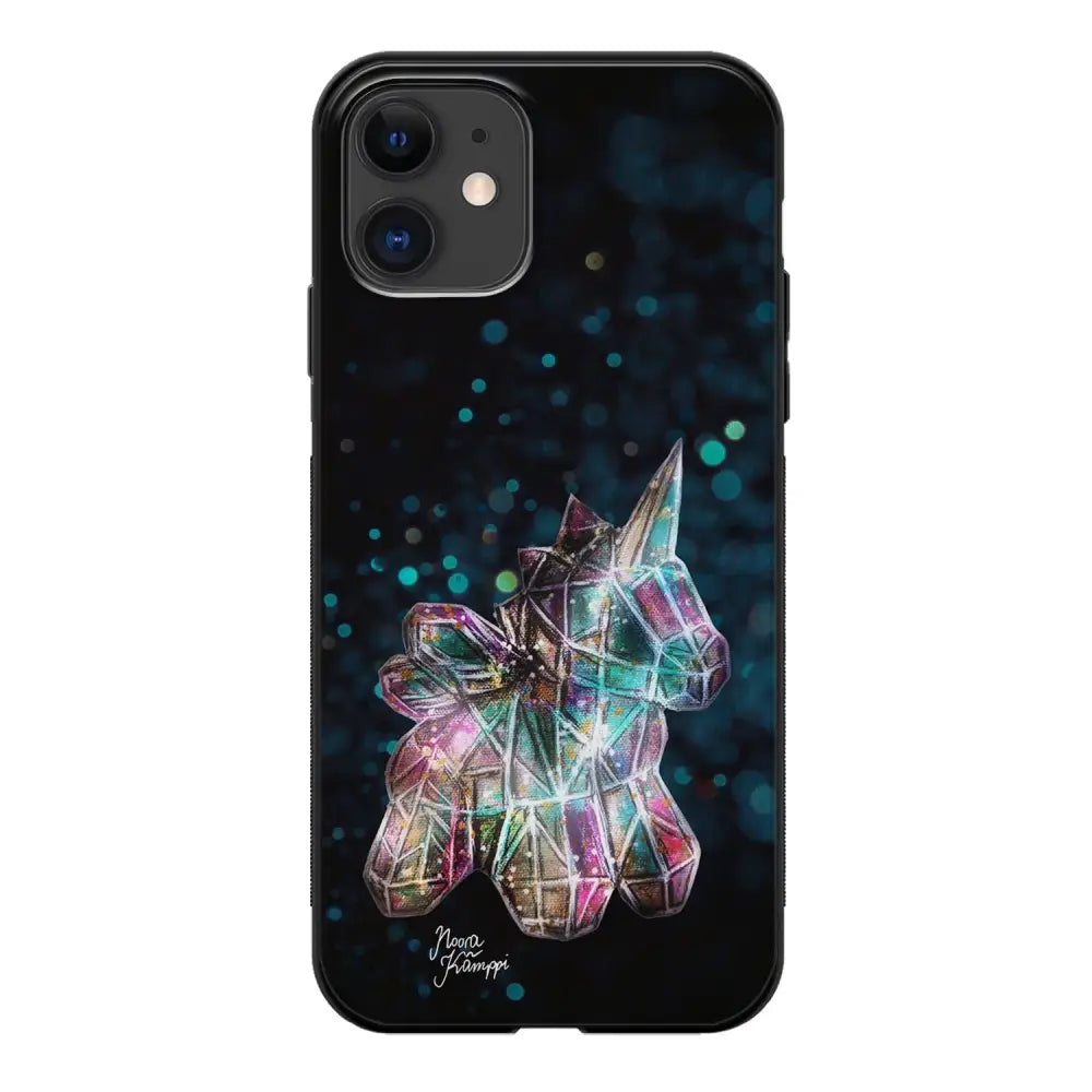 iPhone 11 unicorn suojakuoret - Sininen - Noora Kämppi - Ei