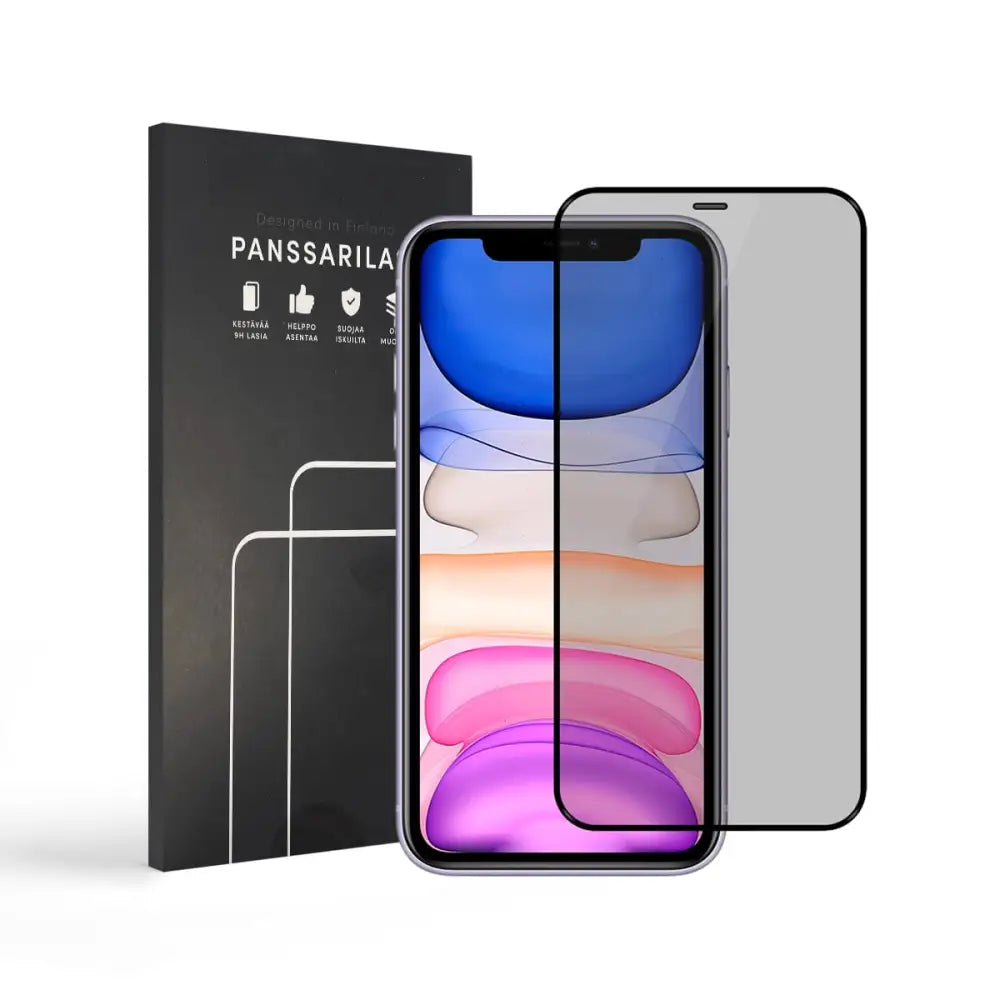 iPhone 11 / iPhone XR Panssarilasi - Tietoturvasuoja
