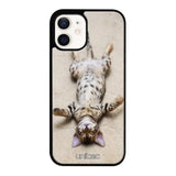 iPhone 12 kissa suojakuoret - Relaxing Cat - Ei