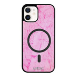 iPhone 12 marmori suojakuoret - Light Pink Marble