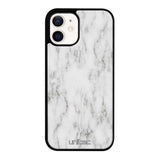 iPhone 12 marmori suojakuoret - White Marble - Ei