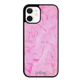 iPhone 12 Mini marmori suojakuoret - Light Pink Marble - Ei
