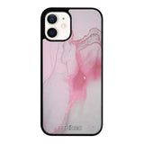 iPhone 12 Mini marmori suojakuoret - Pink Pok Rie - Ei