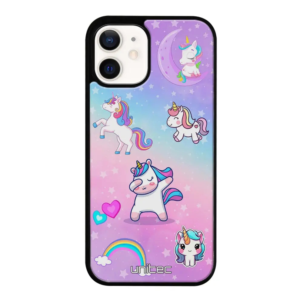 iPhone 12 Mini suojakuoret - Yksisarvinen - Ei