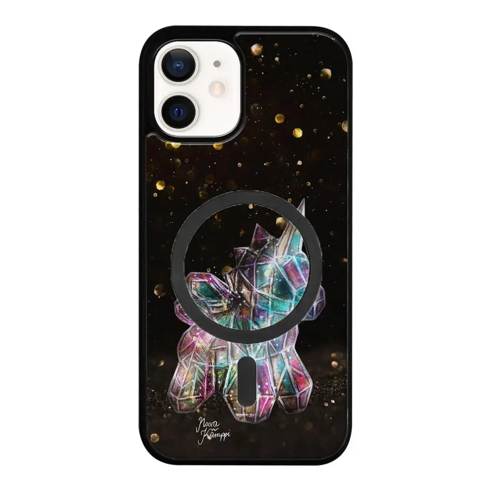 iPhone 12 Mini unicorn suojakuoret - Kulta - Noora Kämppi