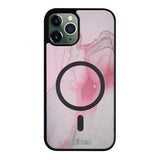 iPhone 12 Pro marmori suojakuoret - Pink Pok Rie