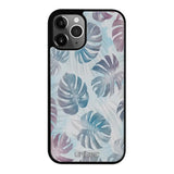 iPhone 12 Pro Max kukka suojakuoret - Monstera Texture - Ei