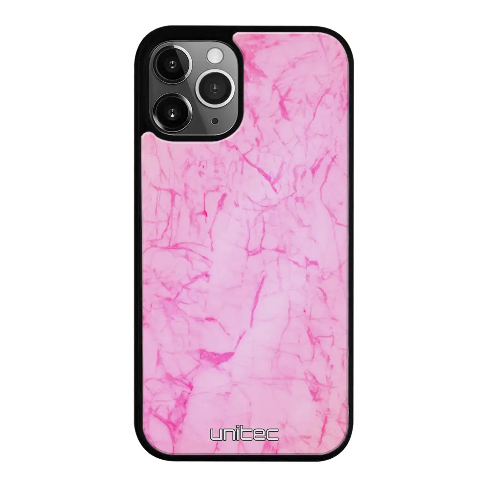 iPhone 12 Pro Max marmori suojakuoret - Light Pink Marble - Ei