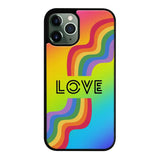 iPhone 12 Pro pride suojakuoret - Love - Ei