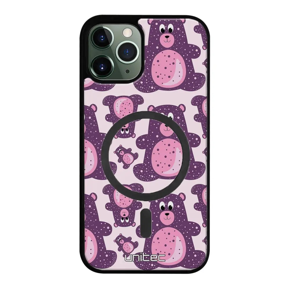 iPhone 12 Pro suojakuoret - Purple Teddy Bear