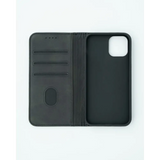 iPhone 12 / 12 Pro Unitec Lompakko Suojakotelo - Musta