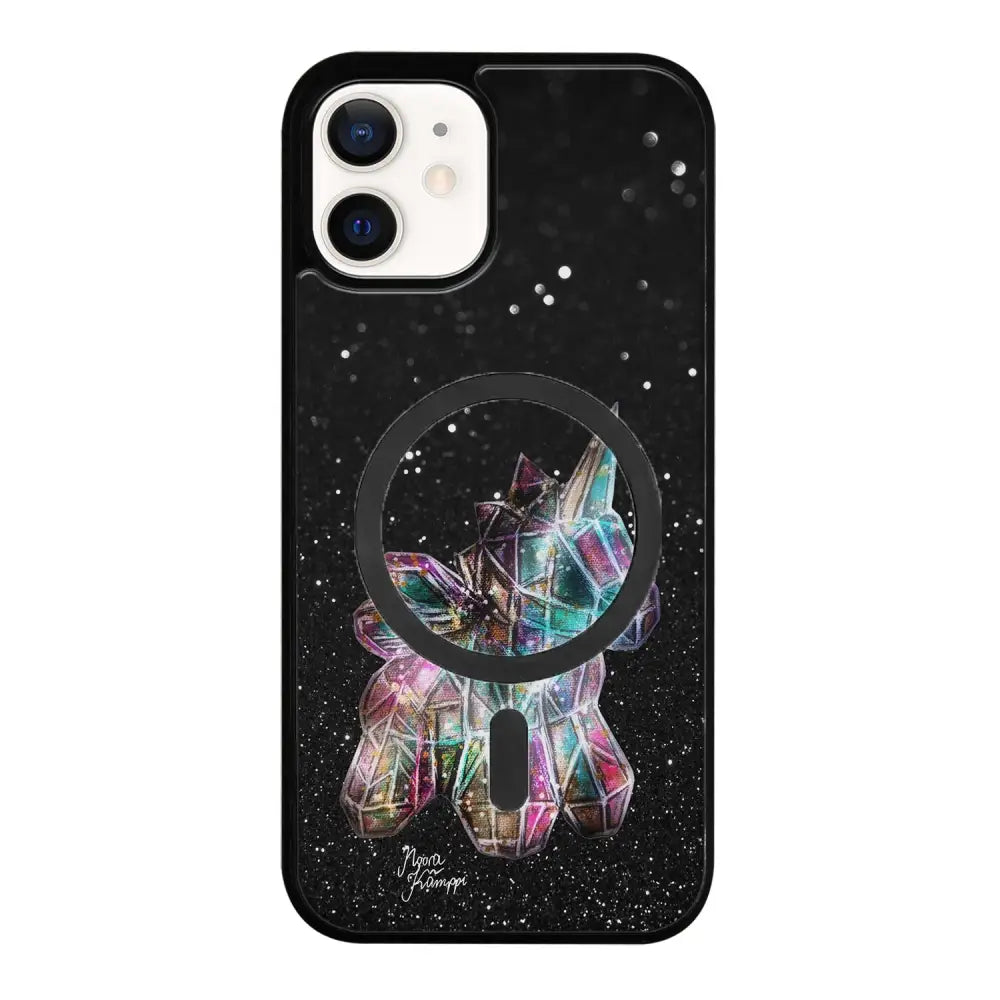 iPhone 12 unicorn suojakuoret - Valkoinen - Noora Kämppi