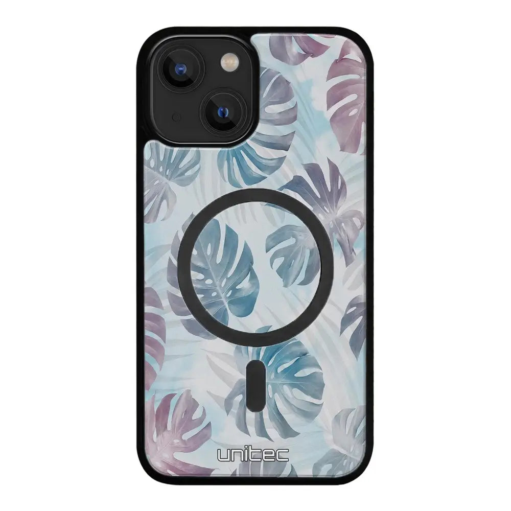 iPhone 13 kukka suojakuoret - Monstera Texture