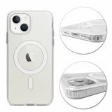 iPhone 13 MagSafe suojakuori Läpinäkyvä