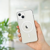 iPhone 13 Mini / iPhone 12 Mini MagSafe suojakuori Läpinäkyvä