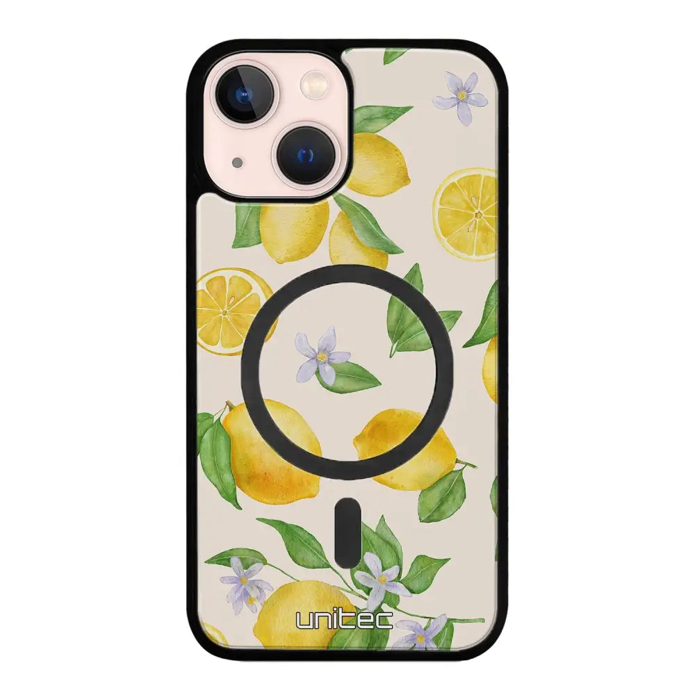 iPhone 13 Mini hedelmä suojakuoret - Lemon