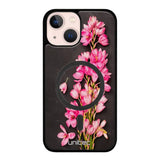 iPhone 13 Mini kukka suojakuoret - Pink Flowers