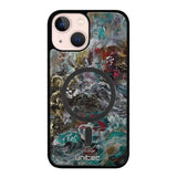 iPhone 13 Mini modern art suojakuoret - Heart Knows - Noora Kämppi