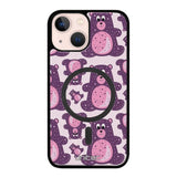 iPhone 13 Mini suojakuoret - Purple Teddy Bear
