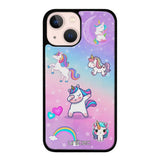 iPhone 13 Mini suojakuoret - Yksisarvinen - Ei