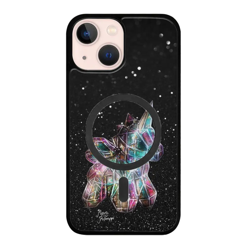 iPhone 13 Mini unicorn suojakuoret - Valkoinen - Noora Kämppi