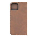 iPhone 13 Mini Unitec Lompakko Suojakotelo Tummanruskea