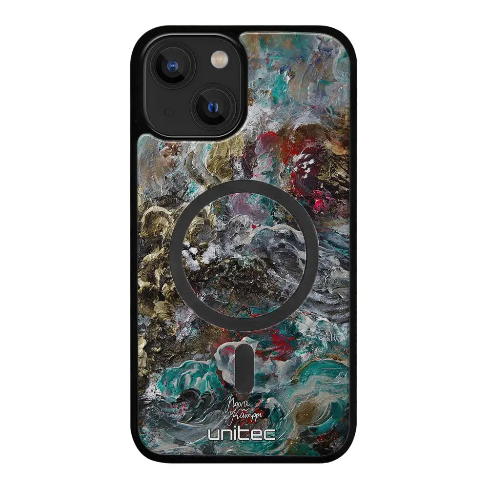 iPhone 13 modern art suojakuoret - Heart Knows - Noora Kämppi