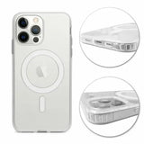 iPhone 13 Pro MagSafe suojakuori Läpinäkyvä